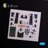 KELIK K72096 F-16C - interior 3D decals for Hasegawa kit 1/72